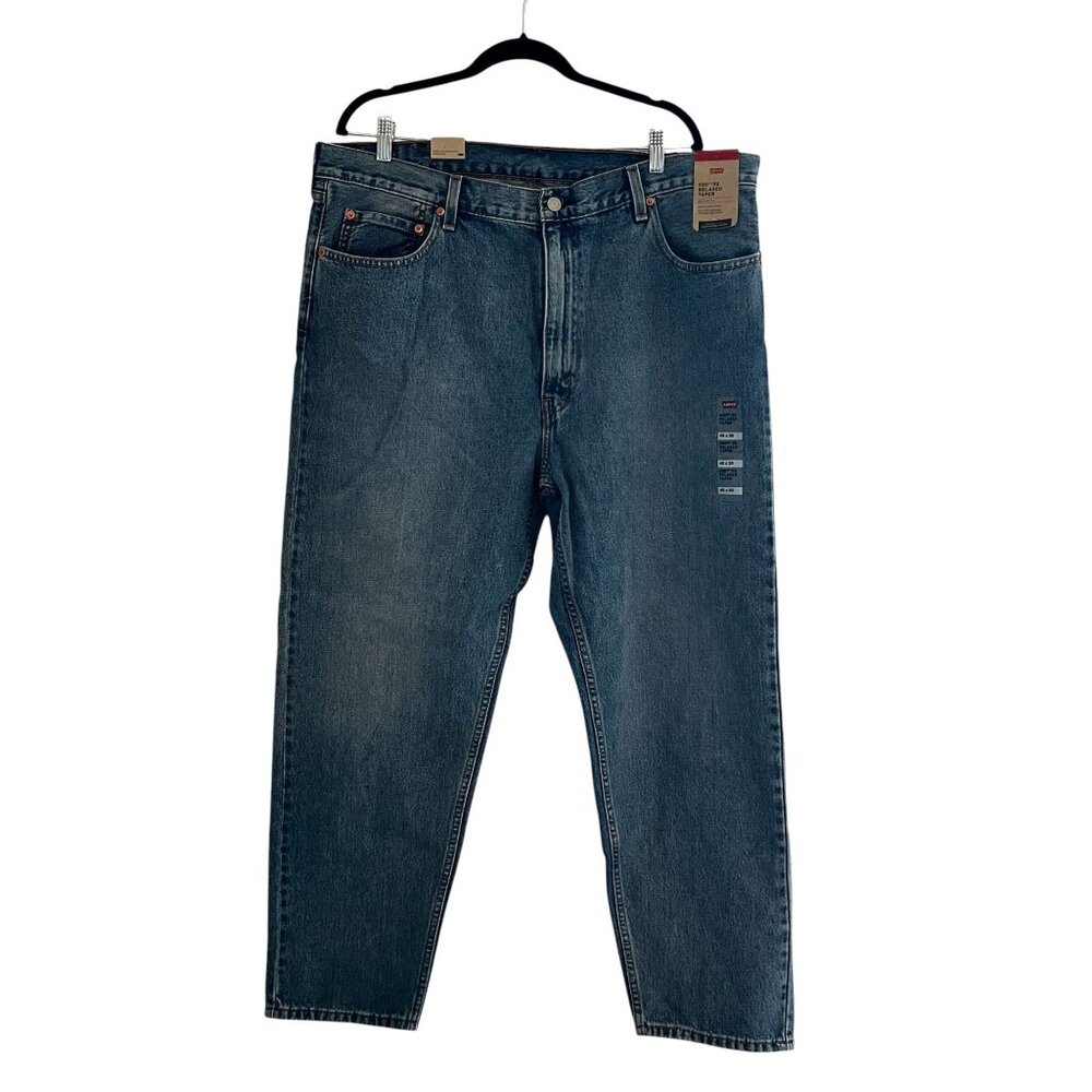 NWT Levi's Men's 550 '92 Relaxed Taper Blue Jeans Medium Wash 40 x 30 Cotton